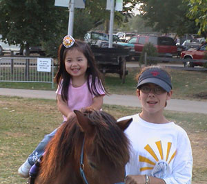 at the fair............