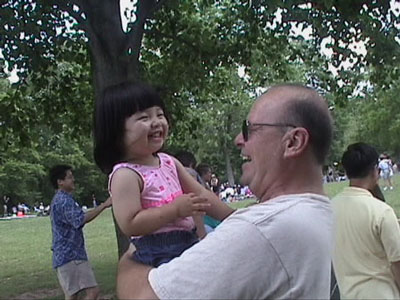 Raimi and Ron at the Dragon Boat Celebration